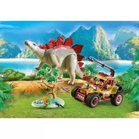 Explorer Vehicle With Stegosaurus