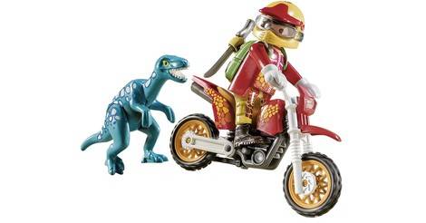 playmobil motocross bike