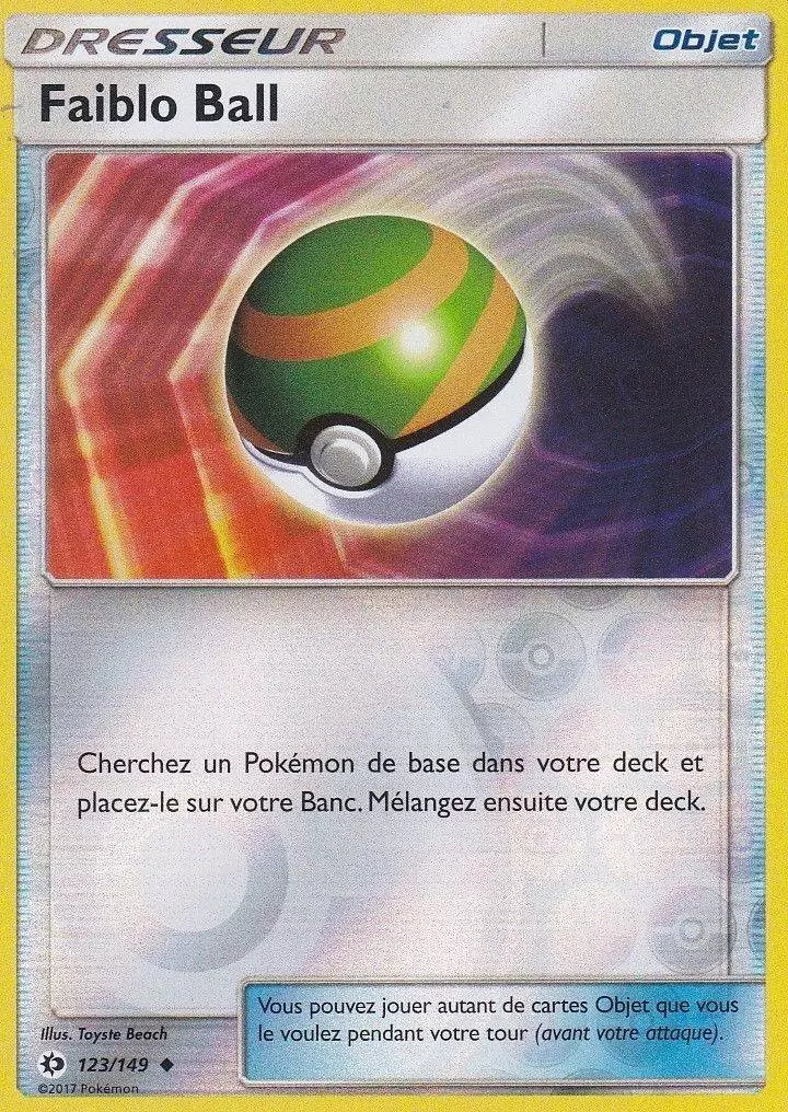 Soleil Et lune - Faiblo Ball Reverse