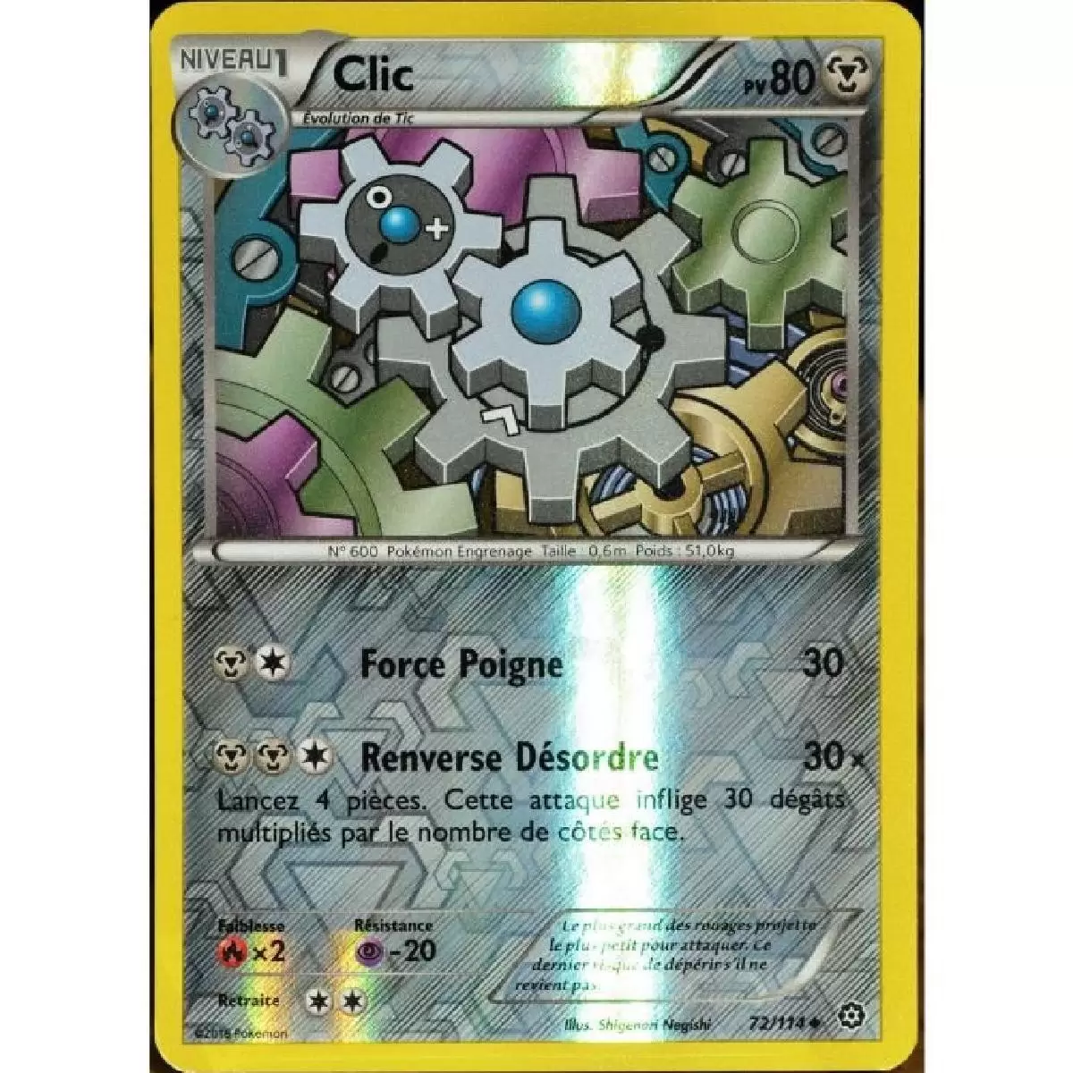 Pokémon XY Offensive Vapeur - Clic Reverse