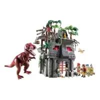 Hidden Temple with T-Rex