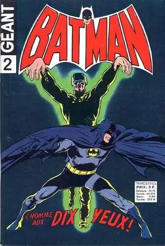 Batman Géant - 1ère série (Sagédition) - L\'homme aux dix yeux