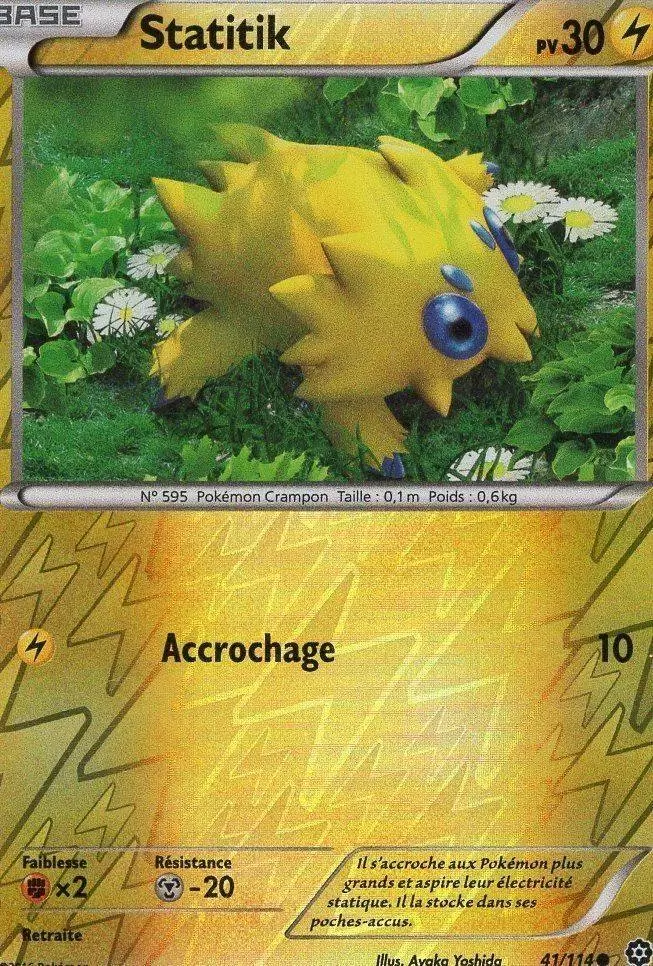 Pokémon XY Offensive Vapeur - Statitik Reverse