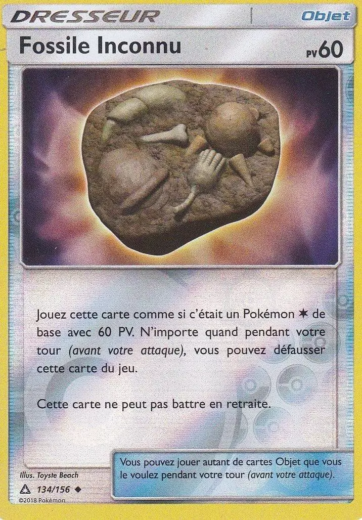 Ultra Prisme - Fossile Inconnu Reverse