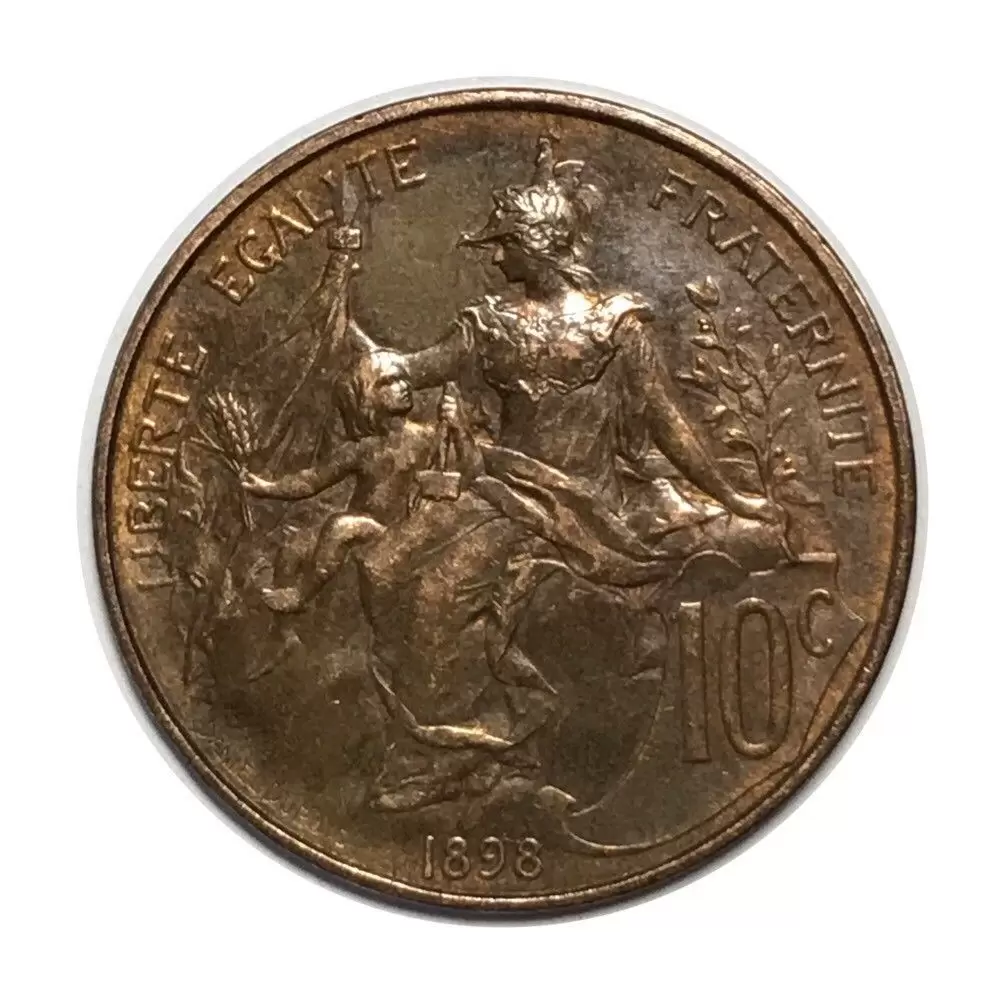10 centimes Daniel Dupuis - 1898