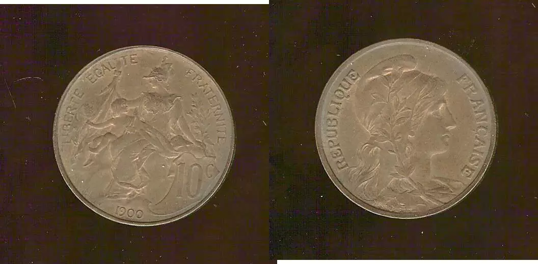 10 centimes Daniel Dupuis - 1900