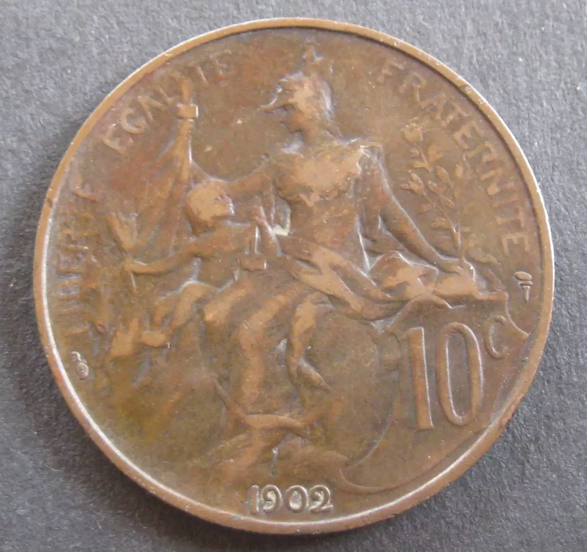 10 centimes Daniel Dupuis - 1902
