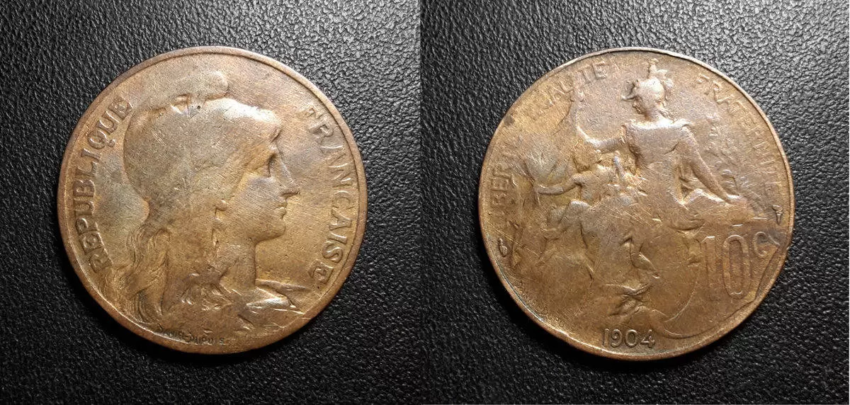 10 centimes Daniel Dupuis - 1904