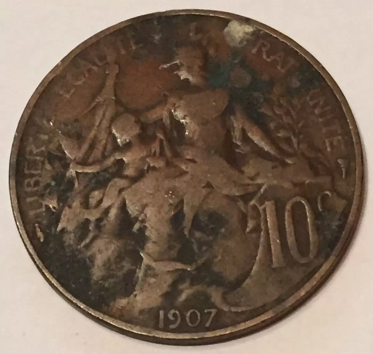 10 centimes Daniel Dupuis - 1907
