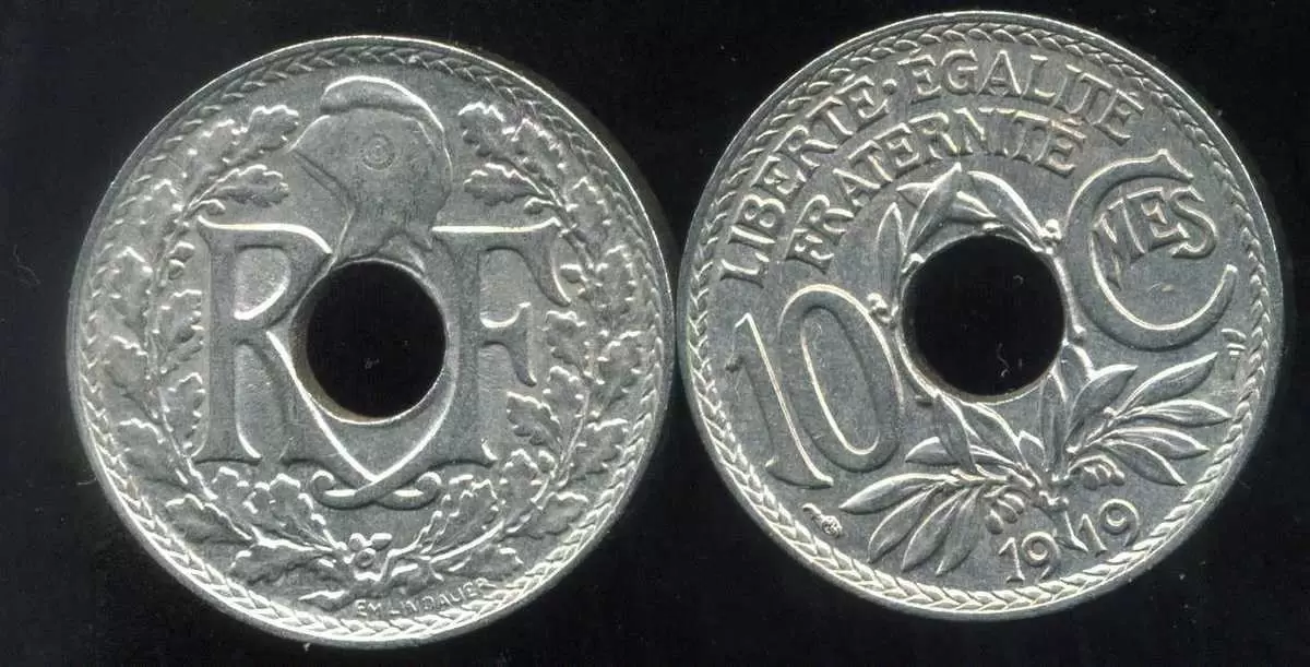 10 centimes Lindauer - 1919