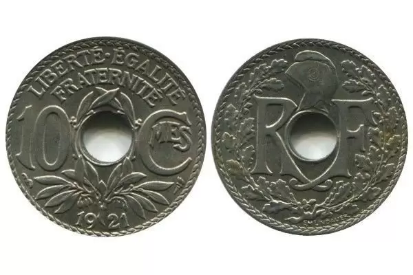 10 centimes Lindauer - 1921