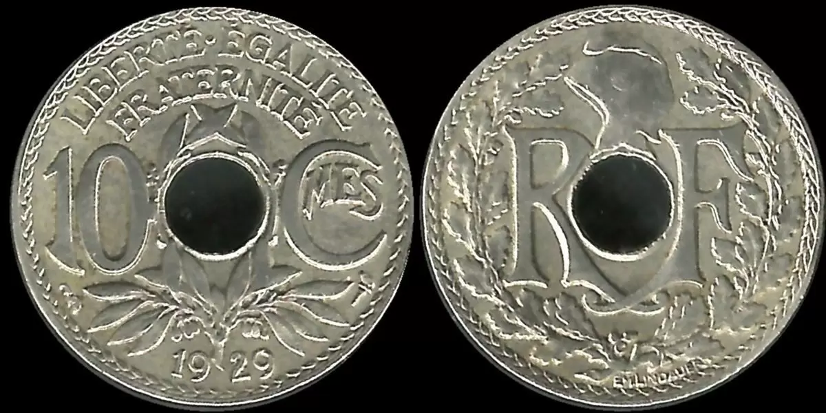 10 centimes Lindauer - 1929