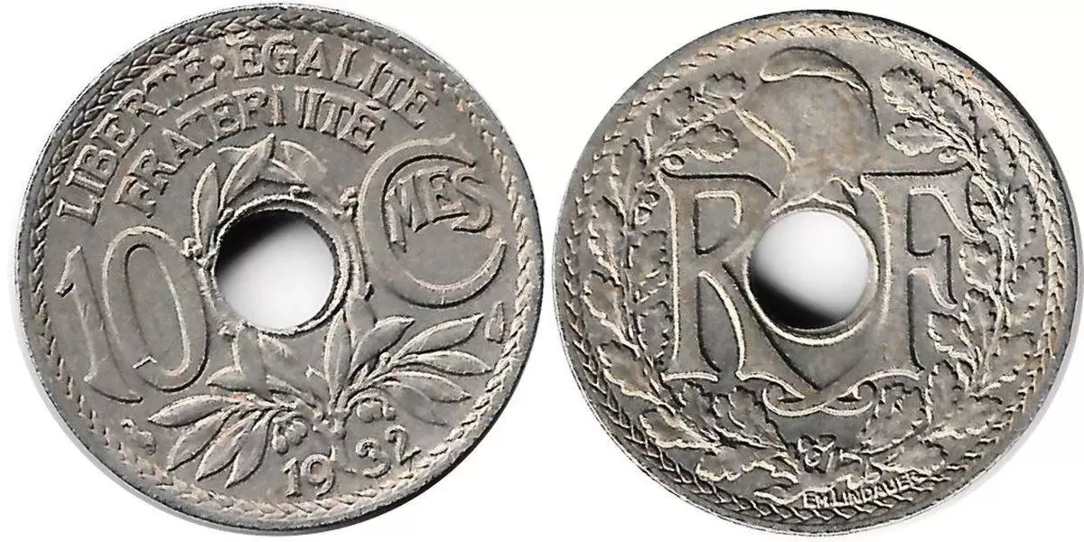 10 centimes Lindauer - 1932