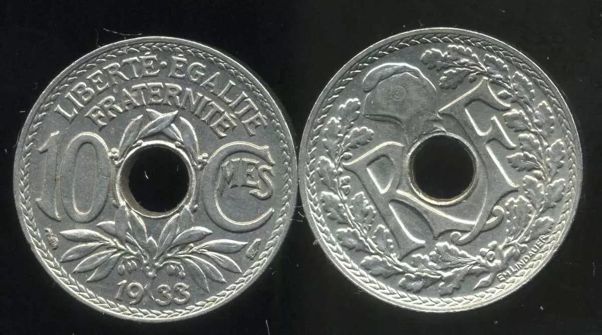 10 centimes Lindauer - 1933