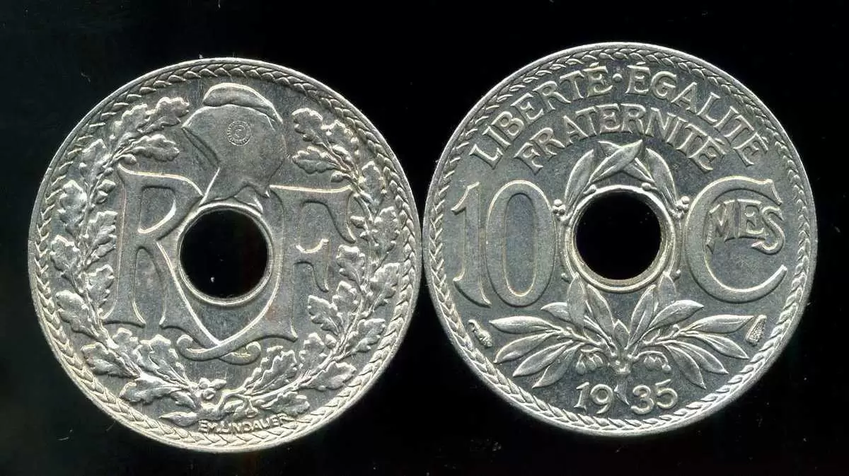 10 centimes Lindauer - 1935