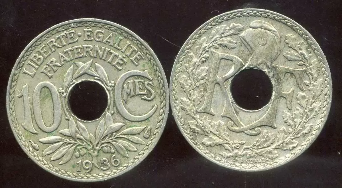 10 centimes Lindauer - 1936