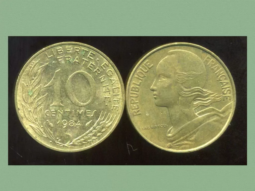 10 centimes Marianne - 1984