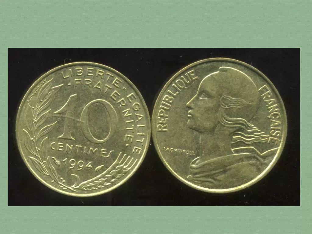 10 centimes Marianne - 1994 dauphin