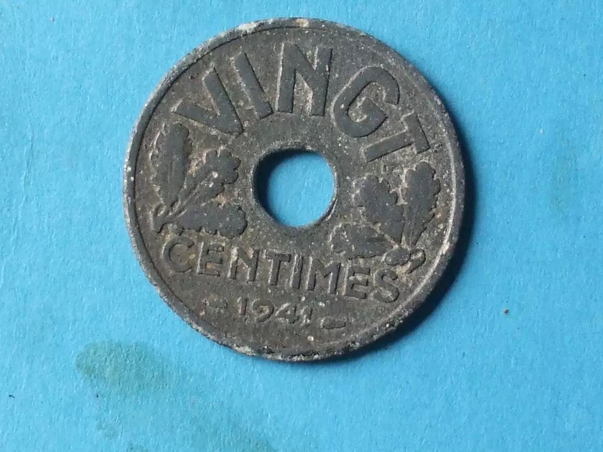 20 centimes etat francais - 1941