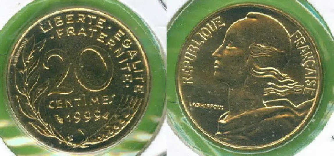 20 centimes Marianne - 1999