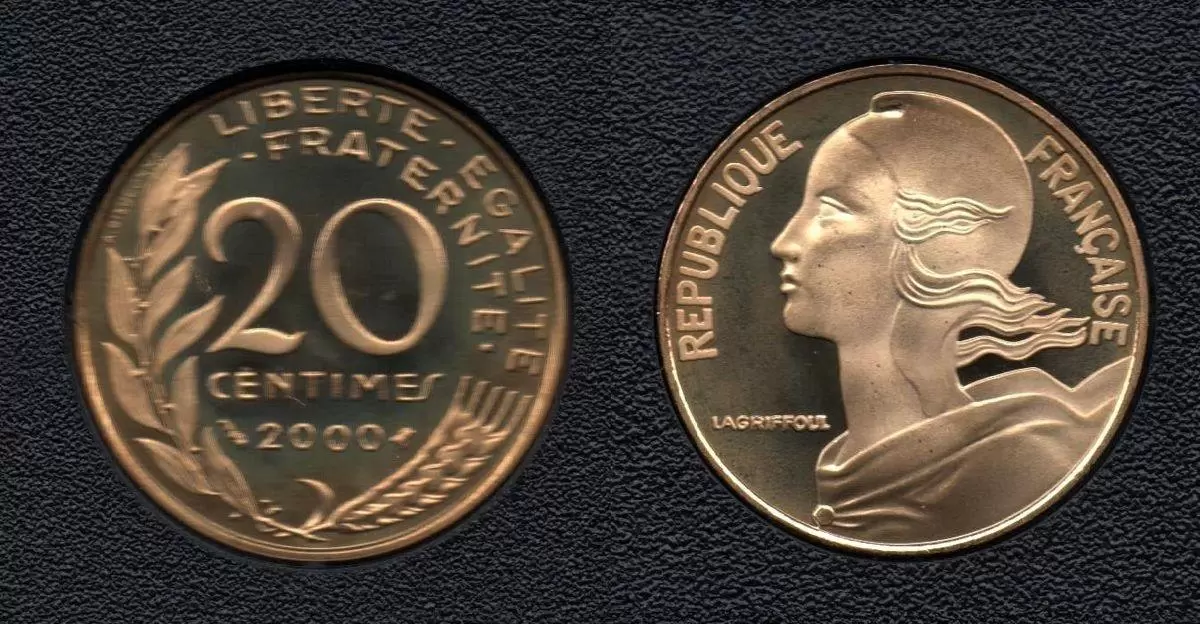20 centimes Marianne - 2000