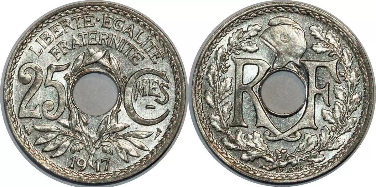 25 centimes Lindauer - 1917