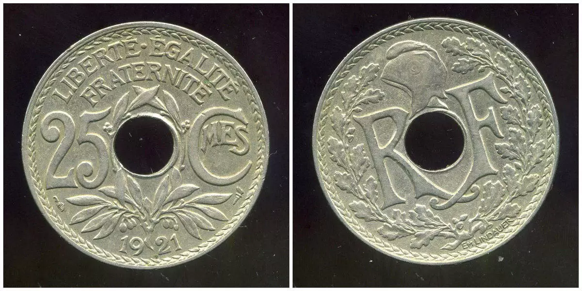 25 centimes Lindauer - 1921