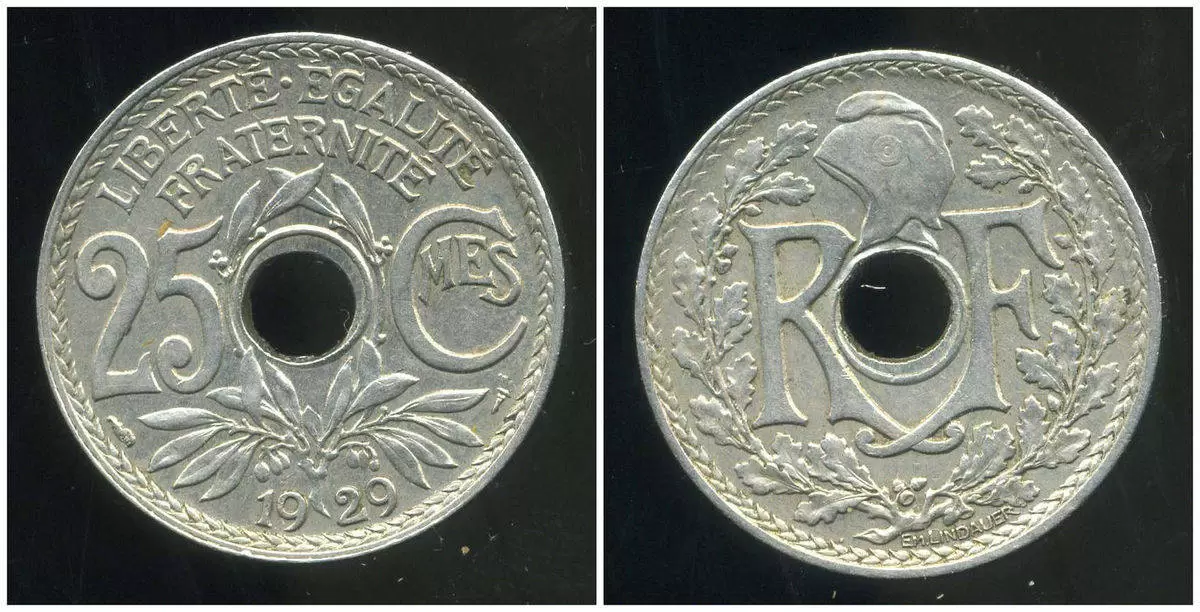 25 centimes Lindauer - 1929