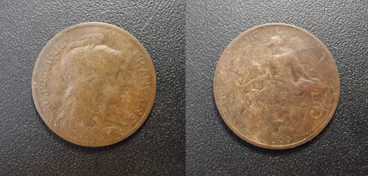 5 centimes Daniel Dupuis - 1900
