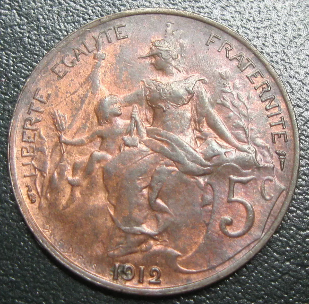 5 centimes Daniel Dupuis - 1912