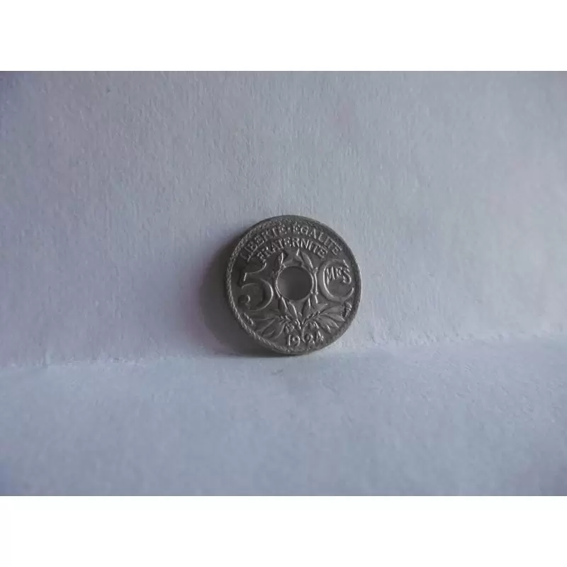 5 centimes Lindauer petit module - 1924 Poissy