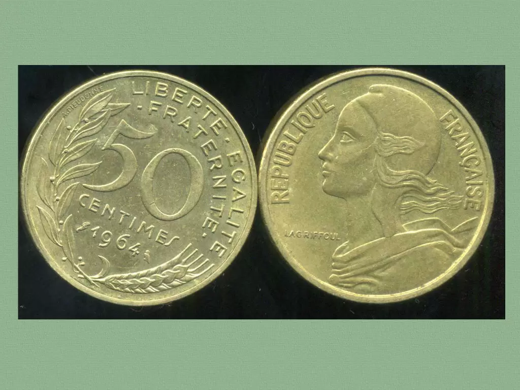 50 centimes Marianne - 1964