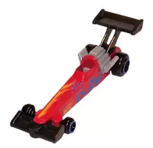 Happy Meal - Team Hot Wheels 2012 - Dragster Blue Driver