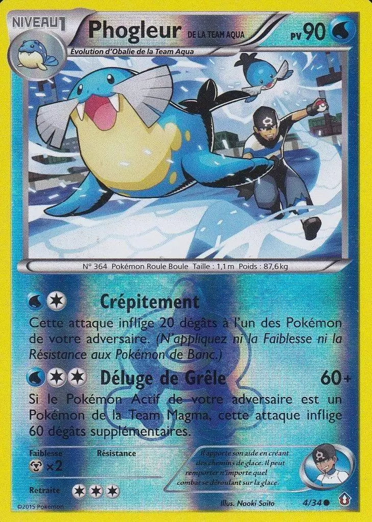 Pokémon XY Double Danger - Phogleur de la Team Aqua Reverse