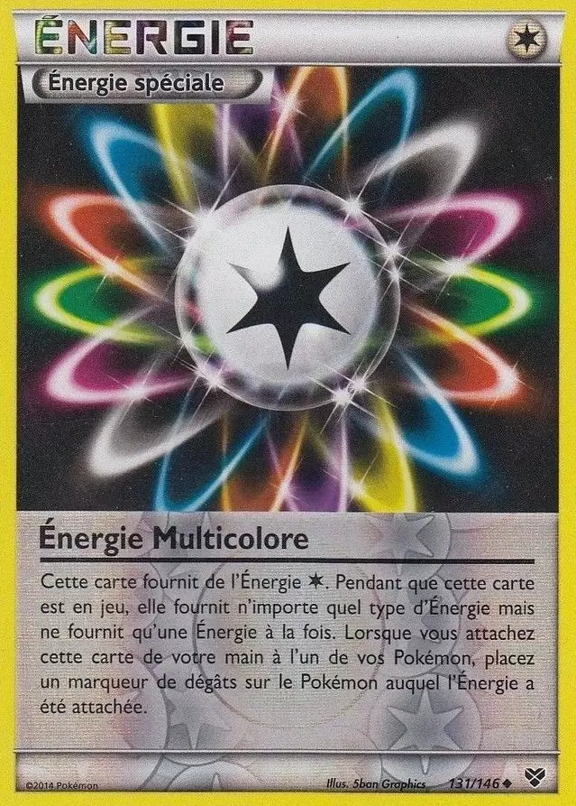 Série XY - Énergie Multicolore Reverse