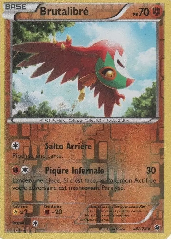 Pokémon XY Impact des destins - Brutalibré Reverse