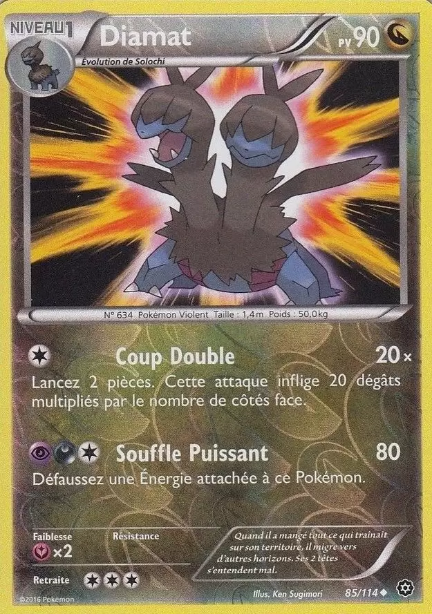 Pokémon XY Offensive Vapeur - Diamat Reverse