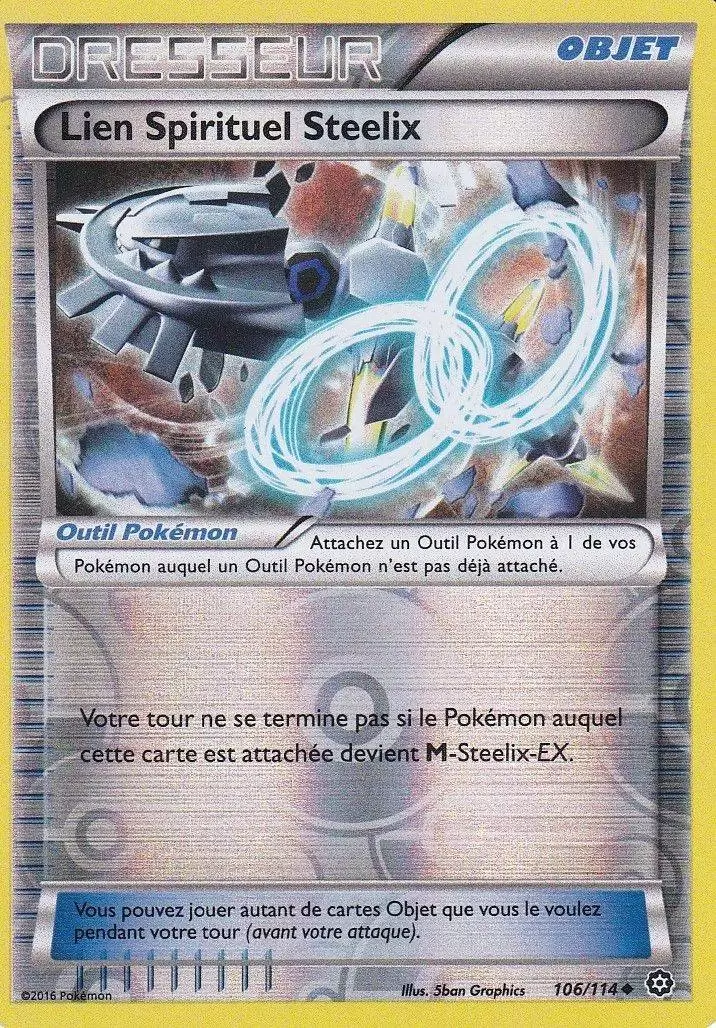 Pokémon XY Offensive Vapeur - Lien Spirituel Steelix Reverse