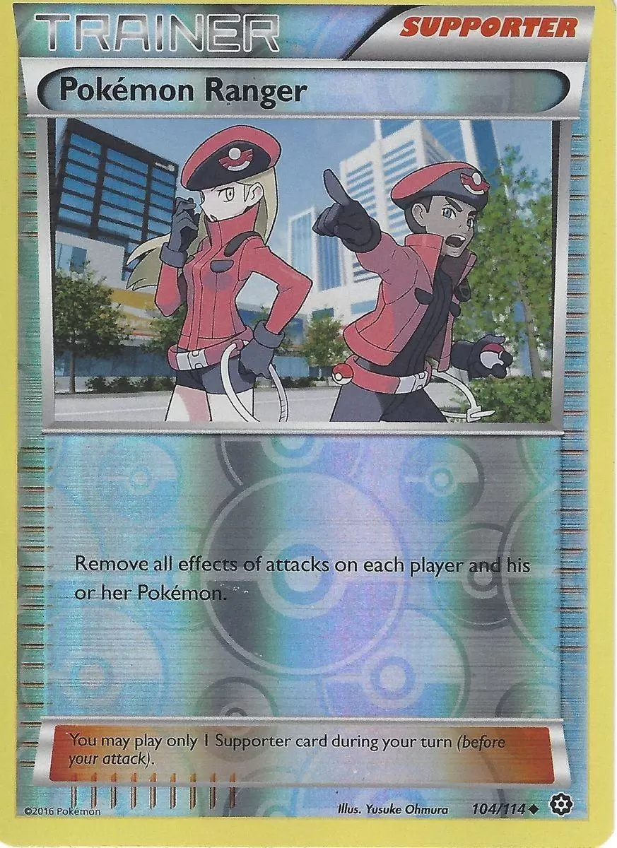 Pokémon XY Offensive Vapeur - Pokémon Ranger Reverse