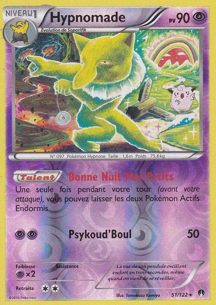Pokémon XY Rupture Turbo - Hypnomade Reverse
