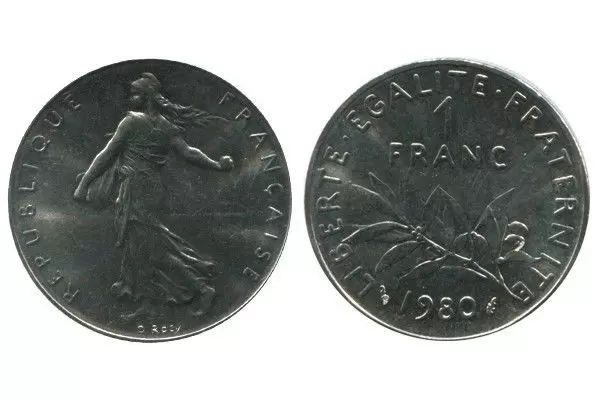 1 franc Semeuse nickel - 1980