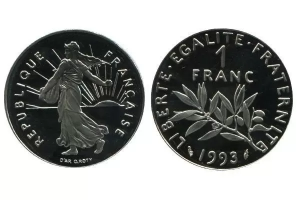 1 franc Semeuse nickel - 1993
