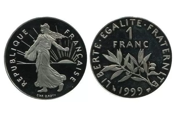 1 franc Semeuse nickel - 1999