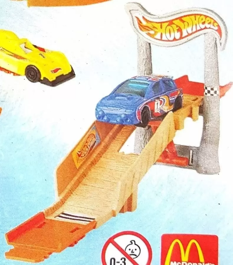 Happy meal - Hot Wheels 2002 - Voiture Bleue