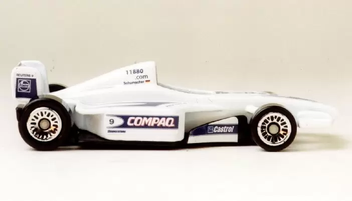 Happy Meal - Hot Wheels F1 (2000) - Formula 1 Racer Blanche