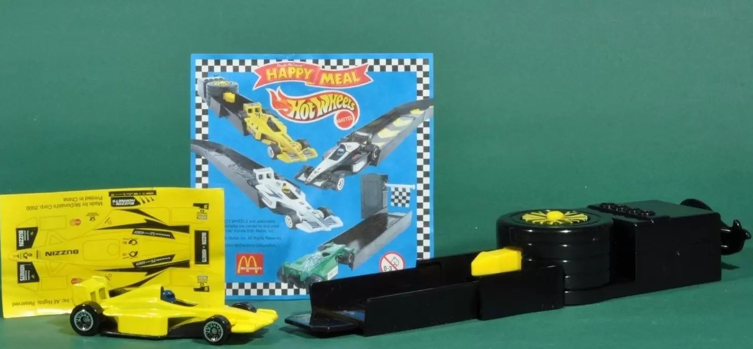 Happy Meal - Hot Wheels F1 (2000) - Formula 1 Racer Jaune