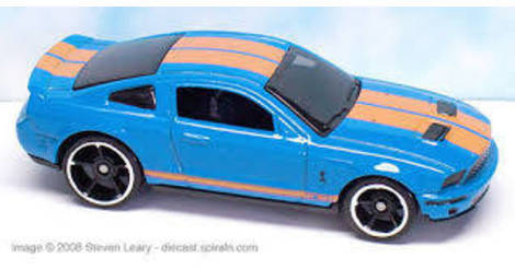 07 shelby gt500 hot wheels