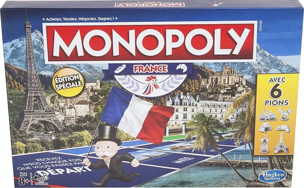 Monopoly des Régions & villes - Monopoly France