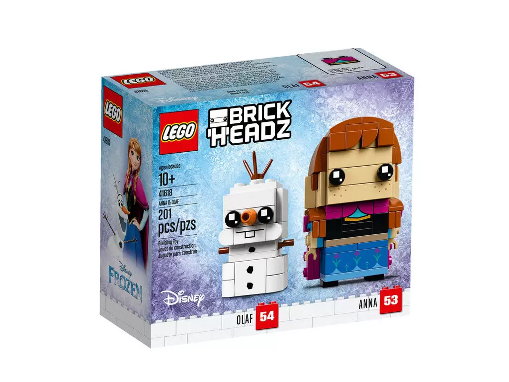 LEGO BrickHeadz - 53 & 54 - Anna & Olaf