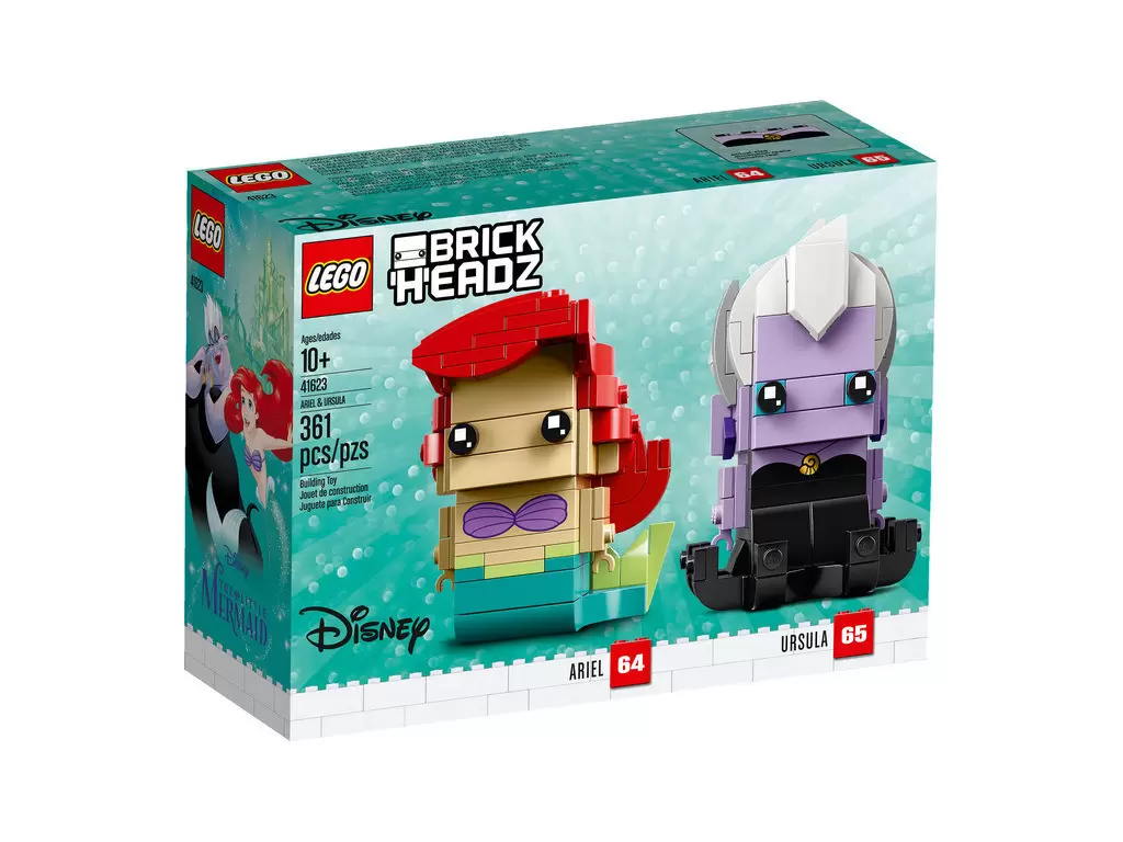 LEGO BrickHeadz - 64 & 65 - Ariel & Ursula